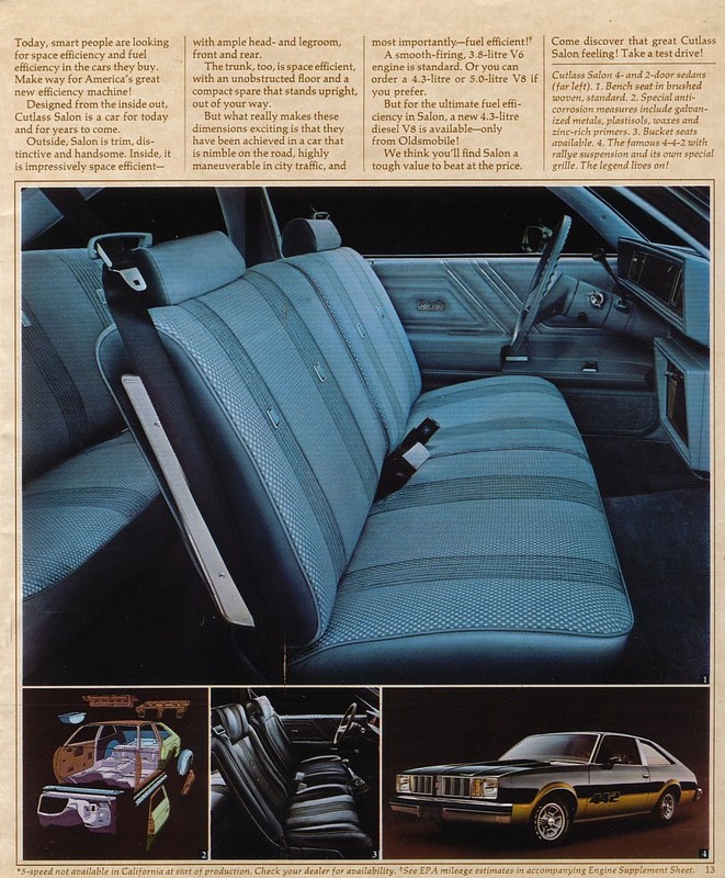 1979 Oldsmobile Motor Cars Brochure Page 7